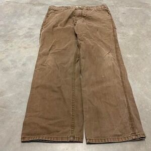 Vintage 90s y2k mocha brown workwear pants